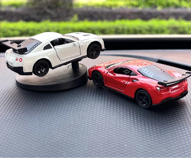 488 Supercar Rotating Dashboard Ornaments